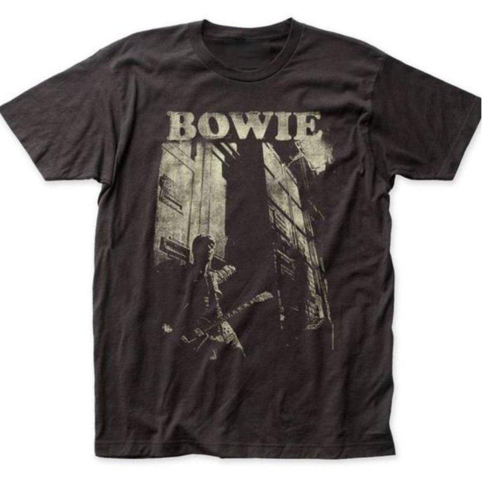 David Bowie Guitar Tee Music Lovers Shirt Graphics Unisex Tshirt